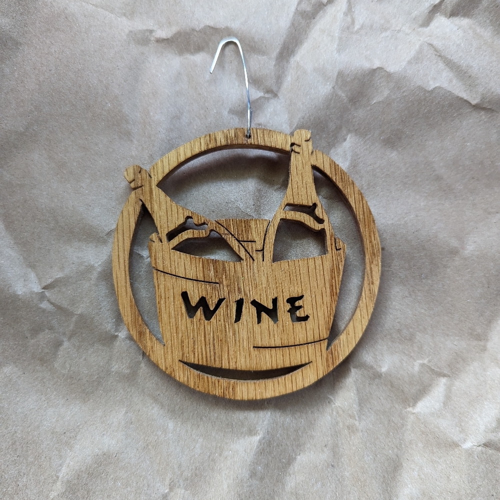 Wooden Christmas ornament
